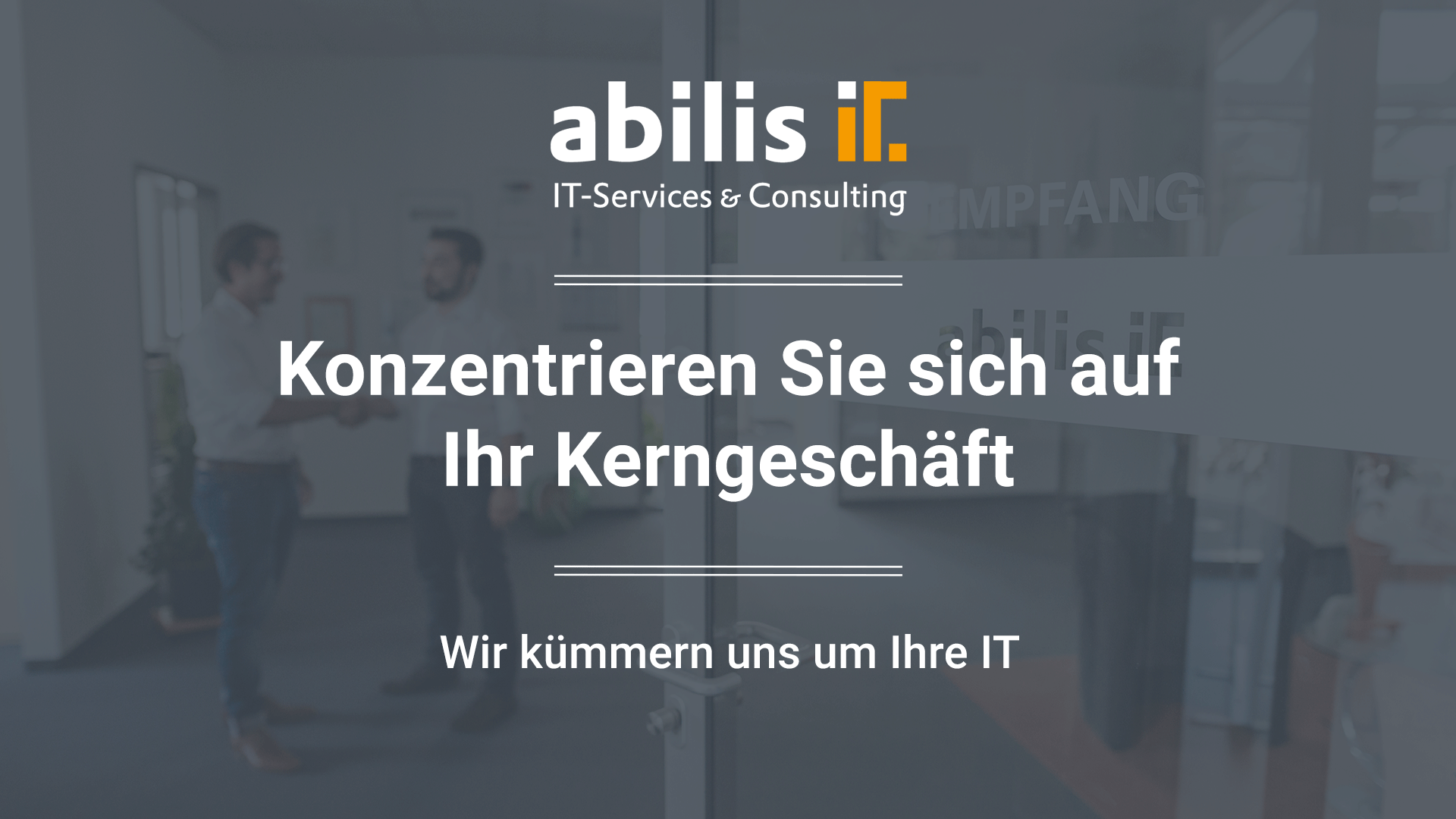 Unternehmensbroschüre abilis